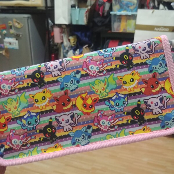 Eeveelution Stripes Nintendo Switch Case - Etsy