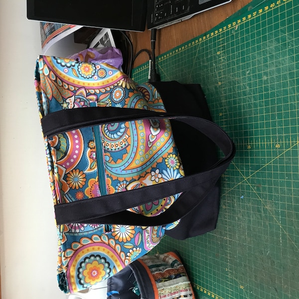 Eden Zipped Tote Bag | PDF Sewing Pattern + Video Tutorial | Beginner ...