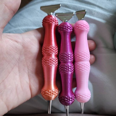 Produktbild von Diamantstein Malrolle Strass Presswalze, New 3D Printed