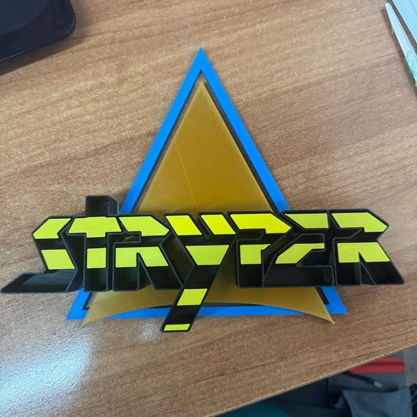 AC/DC 3D Printed Logo - Etsy