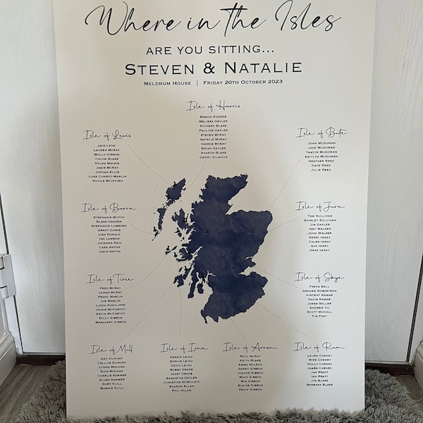 World Map Wedding Table Plan | Where in the World Are You Sitting ...