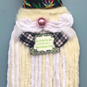 Christmas tree fabric by the yard Christmas fabric by the | Etsy