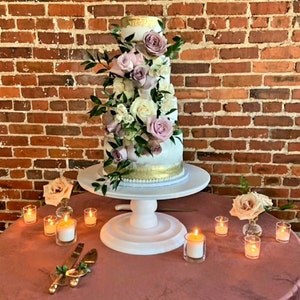 Cake Stand White Cake Stand 22 Inches 20 Inches 18 Inches 16 - Etsy