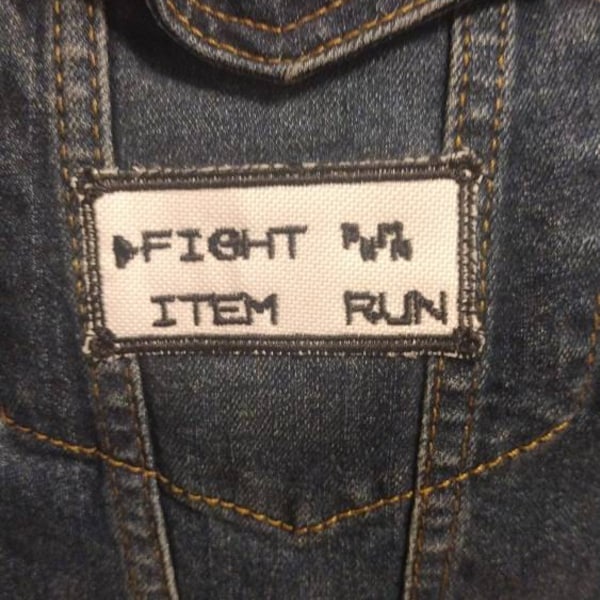 Pkmn Menu - Iron on Patch - Embroidered. - Etsy