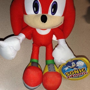 12 Sonic the Hedge Hog Plush Your Choice From Sonic / Shadow / Knuckles ...