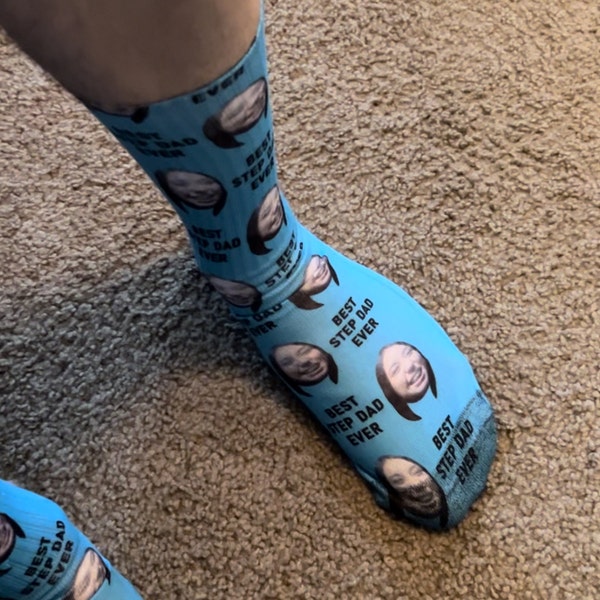 Custom Father's Day Socks, Custom Face Socks, Personalized Socks, Gifts ...