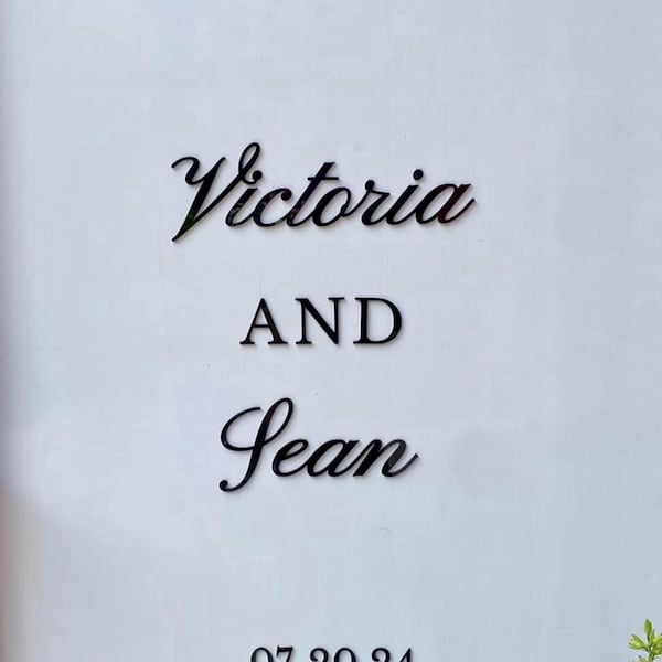 Custom Acrylic Letters- Custom Arch Backdrop Letters- Acrylic Name ...