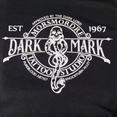 Dark Mark Tattoo Studio Vector Plotter Svg Cdr Pdf Eps Png - Etsy