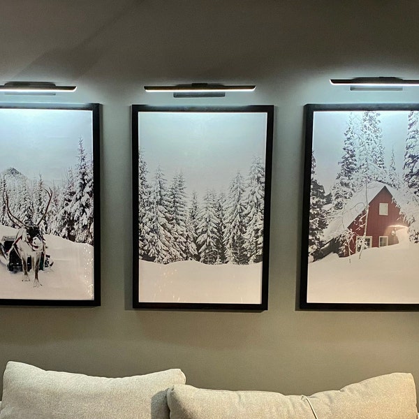 Winter Wonderland Printable Set of 3 Piece. Christmas Gallery Wall Art ...