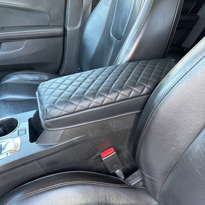 Fits 11-17 Ford Edge Beige Vinyl Leather Center Console Lid - Foto 6