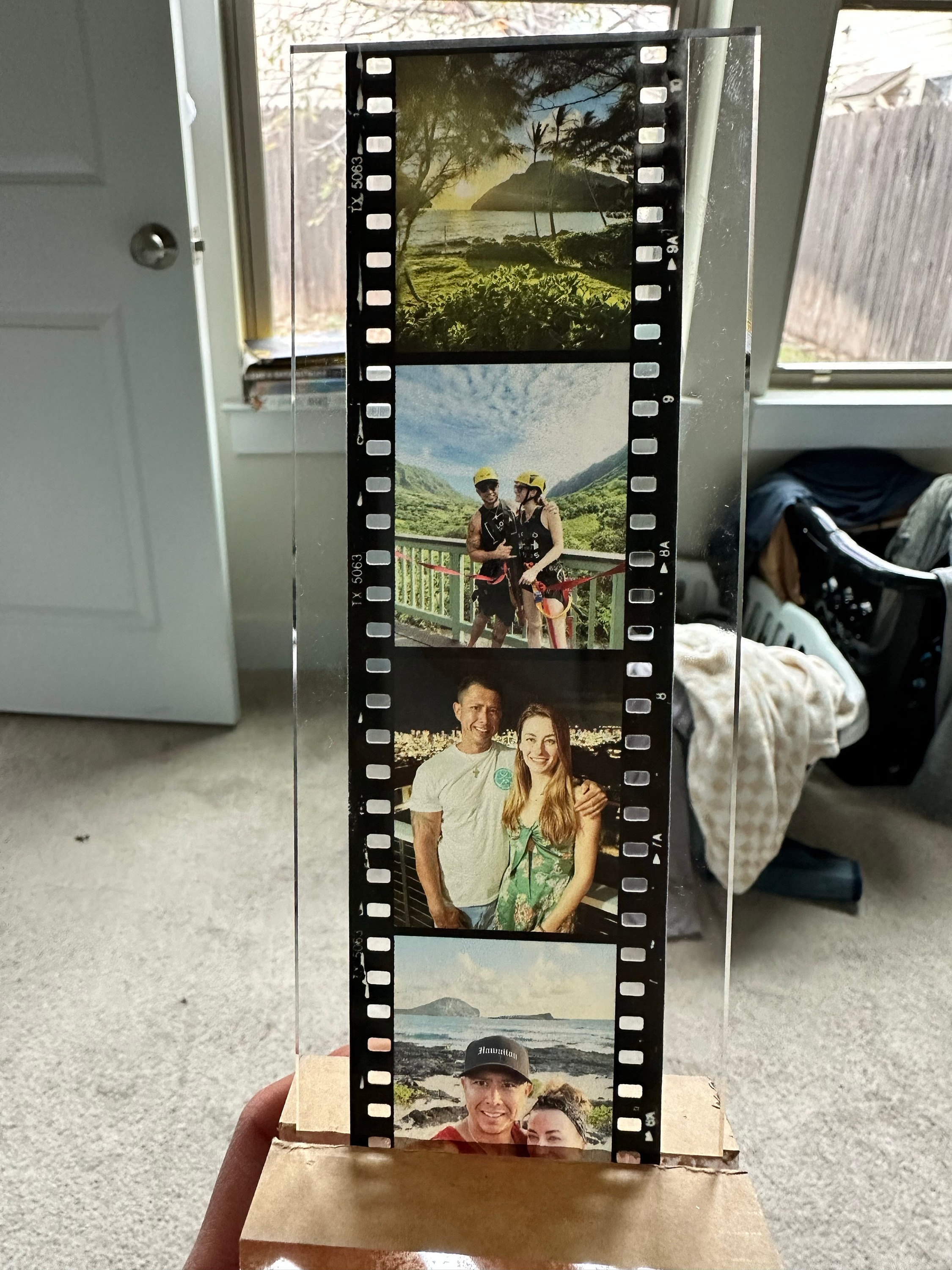 Personalized Film Photo Gift Acrylic Stand Custom Couple Photos Bestfriend Family Memory Anniversary Gifts for Her Meaningful Photo Keepsake