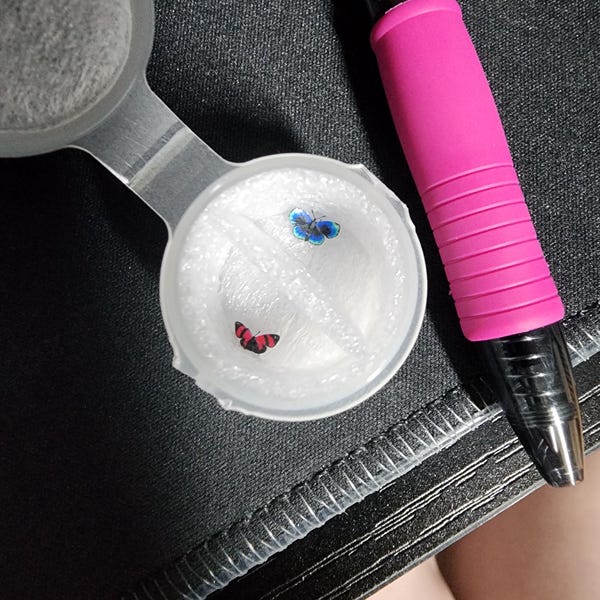 MICRO Mini Garden Snail, 1mm Shell, Handmade 1:12 Scale Miniature Brown ...