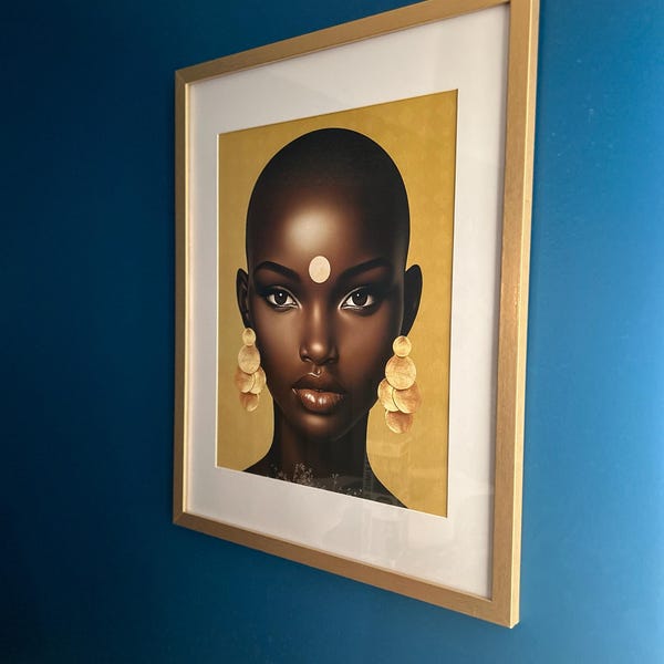 African American Wall Art for Living Room Black Art Home Decor