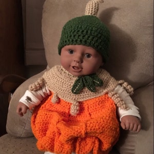 Pumpkin Costume Crochet Pattern Halloween - Etsy