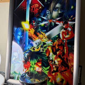 Final Fantasy VII Promotional Poster, Video Game Poster - Etsy