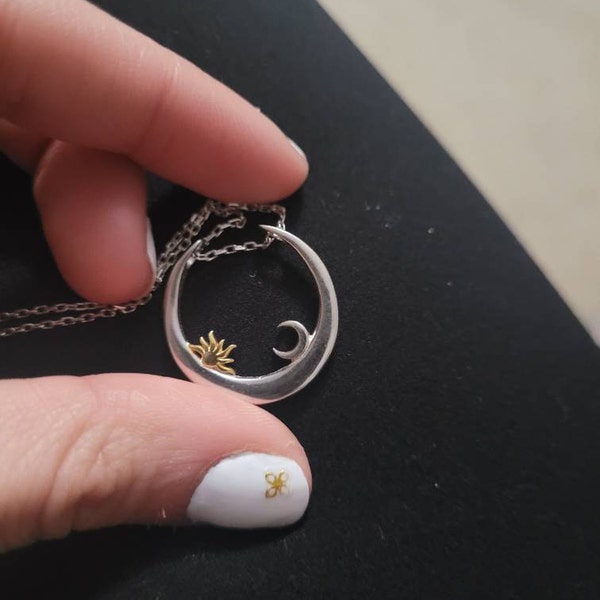 Ring Keeper Necklace-Moon