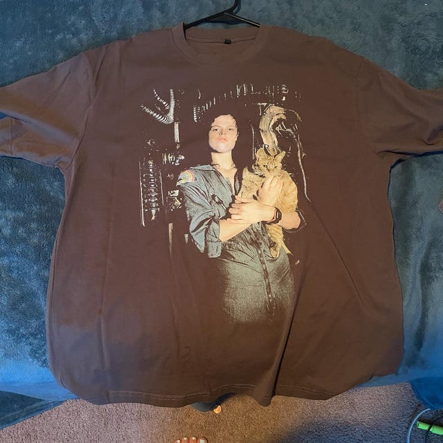 特大エイリアン映画Tシャツ、エイリアンLV-426シャツ、ゼノモーフT