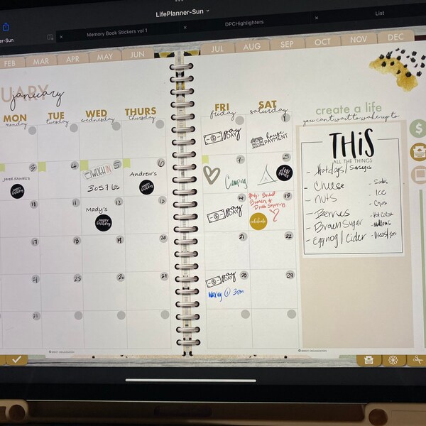 Mini Widget TWO, Countdown, This Weeks Bills, Shopping List Widgets ...