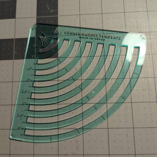 Radius Template.pdf Corner Radius Template - Etsy