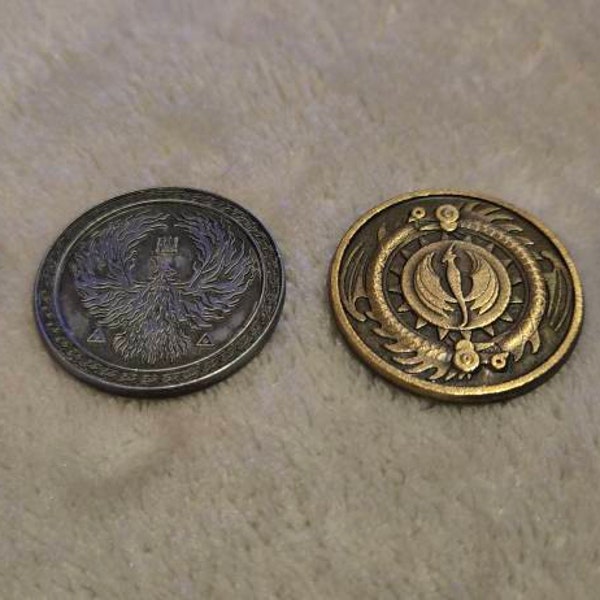 Fantasy Coins Magic Gold - Etsy