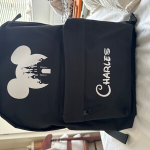 Personalised Mickey Minnie Mouse Disney Rucksack Backpack Bag Etsy