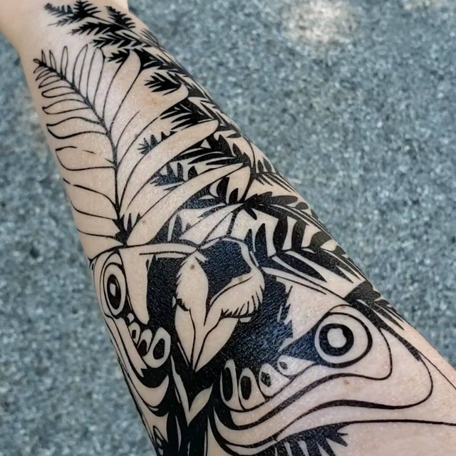 Ellie / Temporary Tattoo / Realistic / Forearm Tattoo / -  Singapore