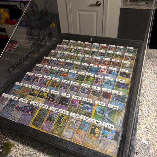 Display Case Tcg Riser Zion & Display Case Trading Card Risers - Etsy