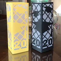Set 2 SVG Lantern Template 3D Class of 2023 Senior 2023 Cricut - Etsy ...