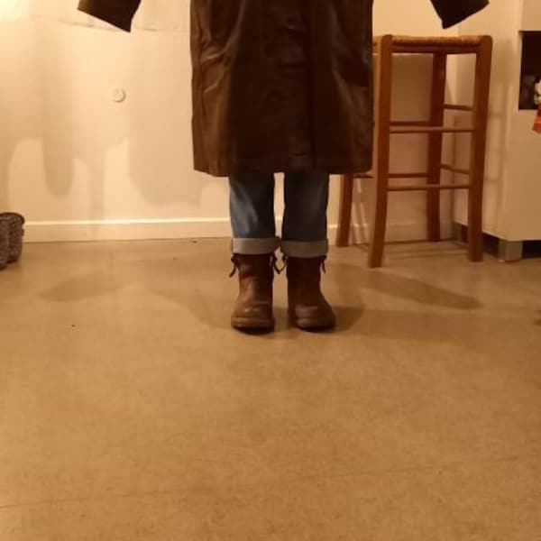 cotton plus size Oversized vintage casual loose midi winter autumn spring trench coat main image 1