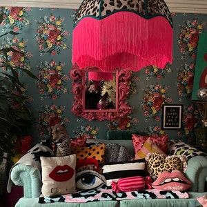 Fringe Shade Table Lamp – Vintage Sofa