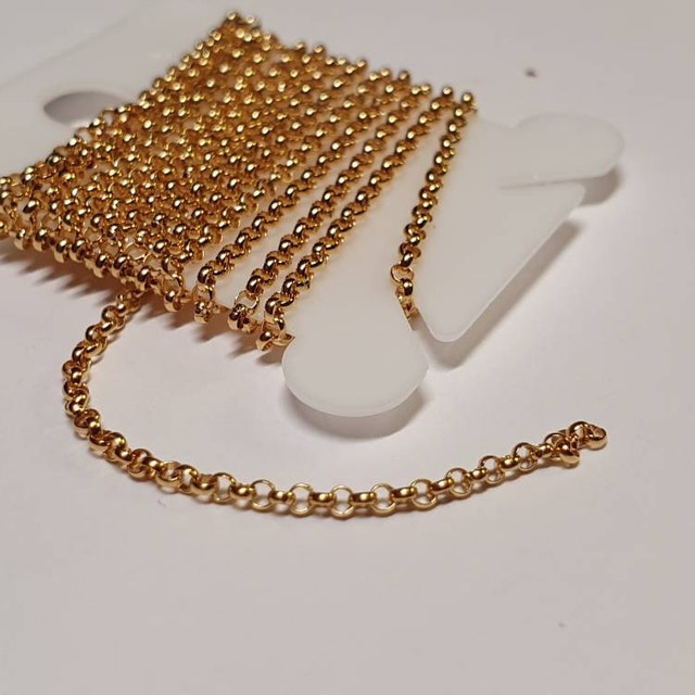 55cm (22") Solid Belcher Chain In 10kt Yellow Gold - Foto 8