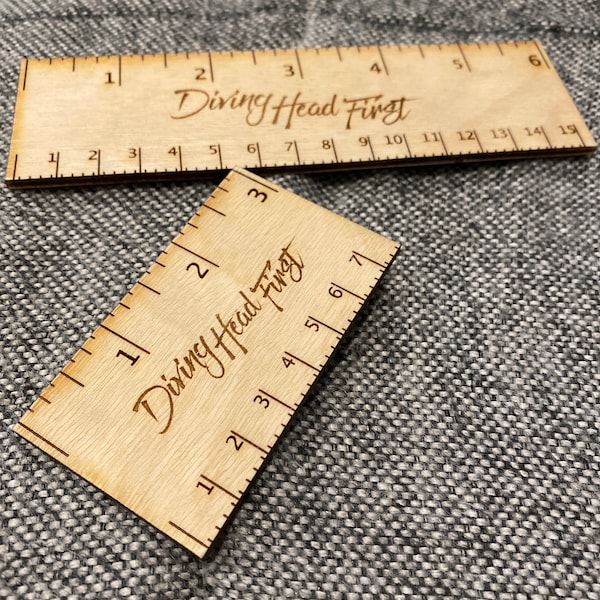 Custom Shop Logo Ruler - Etsy