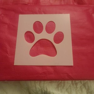 Stencil Zampe Cane Riutilizzabili - Kit 11 Pezzi Per Decorazioni Fai Da Te Con Impronte Animali - Foto 9