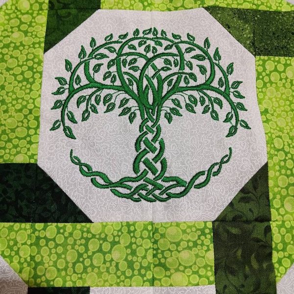Celtic Tree of Life - Machine Embroidery Design 3 Sizes /tree Machine ...