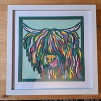 Cholemy Highland Cow Treat Boxes – 24 Stück Kartons, Ca. 15x9x9 Cm – Für Süßigkeiten, Geschenke – Western/Cowboy-Party Deko