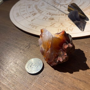 Raw Carnelian Stone - Raw Carnelian Gemstone - Rough Carnelian - Healing Crystals & Stones - Carnelian Crystal - Sacral Chakra Crystals photo