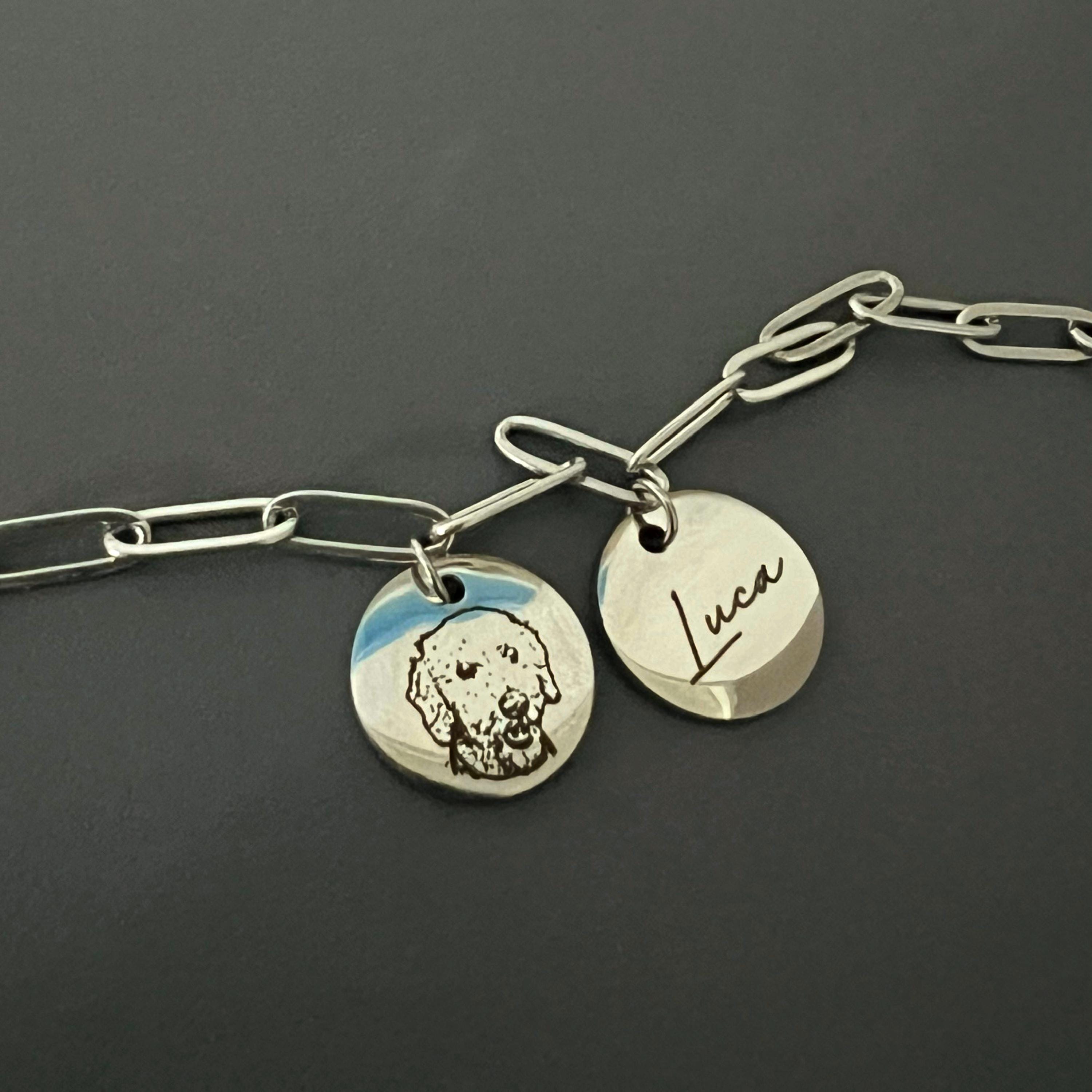 Pet Memorial Gifts Pet Lover Gifts Mother&#39;s Day Gift for Her Dog Necklace Personalized Jewelry for Kids Cat Mom Dog Pet