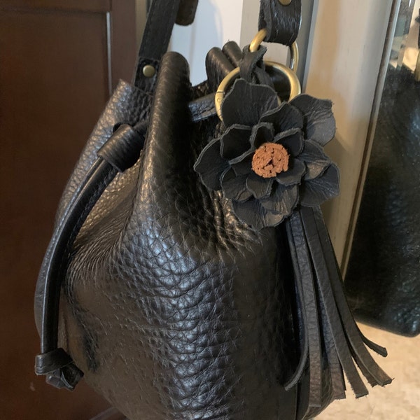 Noir Keini Nomiya Flower Leather OP leather Flower Sleeveless one piece dress 3P-A001-051 black XS