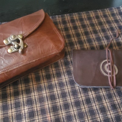 Handmade Leather Utility Waist Bag With Adjustable Belt - Etsy