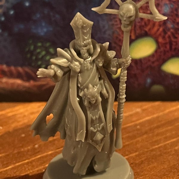Miniature Loup à Trois Queues Pour D&D - Figurine Resin, Créature De Compagnie