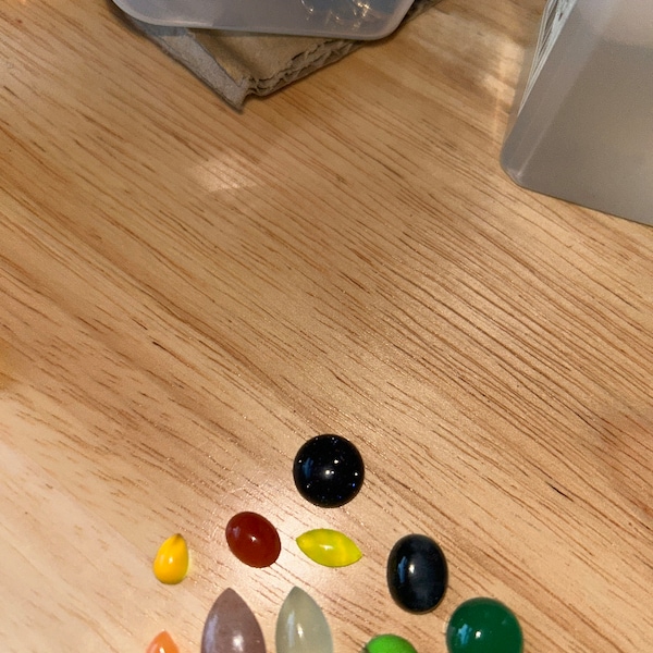 Mixed Sea Beach Glass Small 50 Piece Lot - Blue Green Red Colors, 8-12mm For Jewelry Making & Crafts