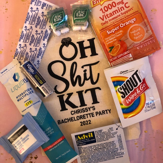 Oh Shit Kits! Bachelorette Party Favors – Miami Writes co
