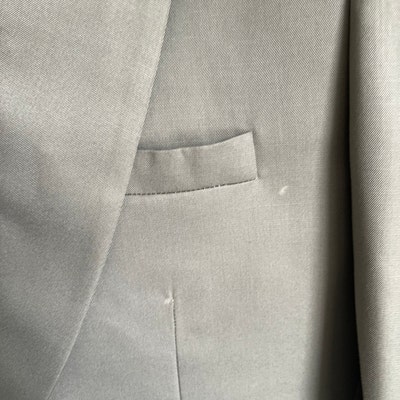 Men's Double Breasted Blazer Sky Blue Slim Fit Office Coat Jacket - Etsy