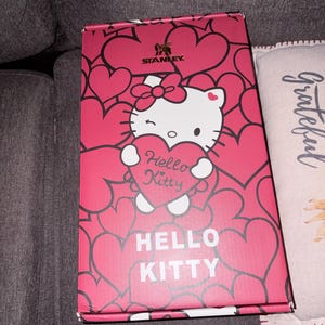 Limited Edition Hello Kitty 40 Oz. Stanley Cup With FREE Straw