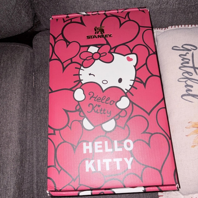 Limited Edition Hello Kitty 40 Oz. Stanley Cup With FREE Straw