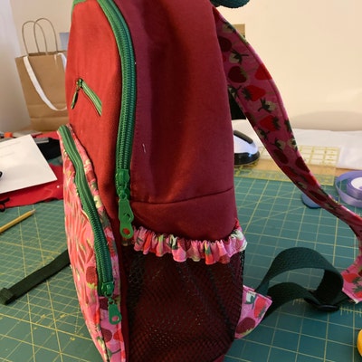 Elina Backpacks 2 Sizes PDF Sewing Pattern, School Backpack Pattern - Etsy