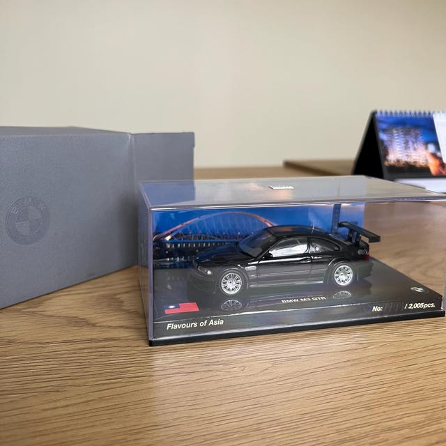 Bmw M3 E46 Gtr Street Version 1:43 Minichamps Black - Etsy