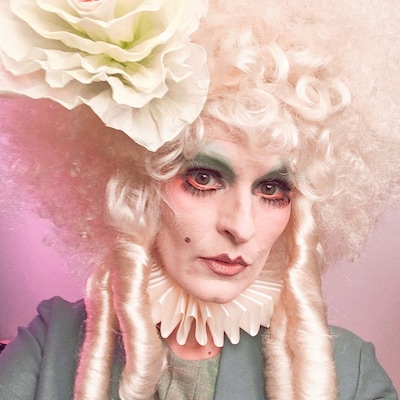 Fantasy Madame Wig .. COLOR CHOICE ..HUGE Fun Wig. Drag Theatre or ...