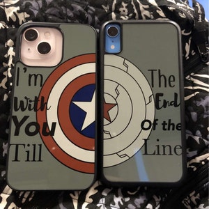 Best Friends Bucky Barnes and Steve Rogers Phone Case