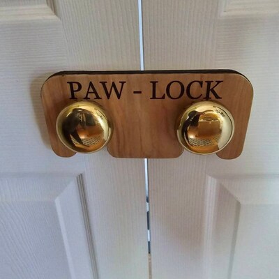 Paw Lock To Keep Those Pesky Animals From Opening The Interior French Paw Lock To Keep Those Pesky Animals From Opening The Interior French